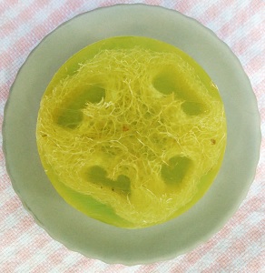 Lemon Verbena Scent Luffa Soap